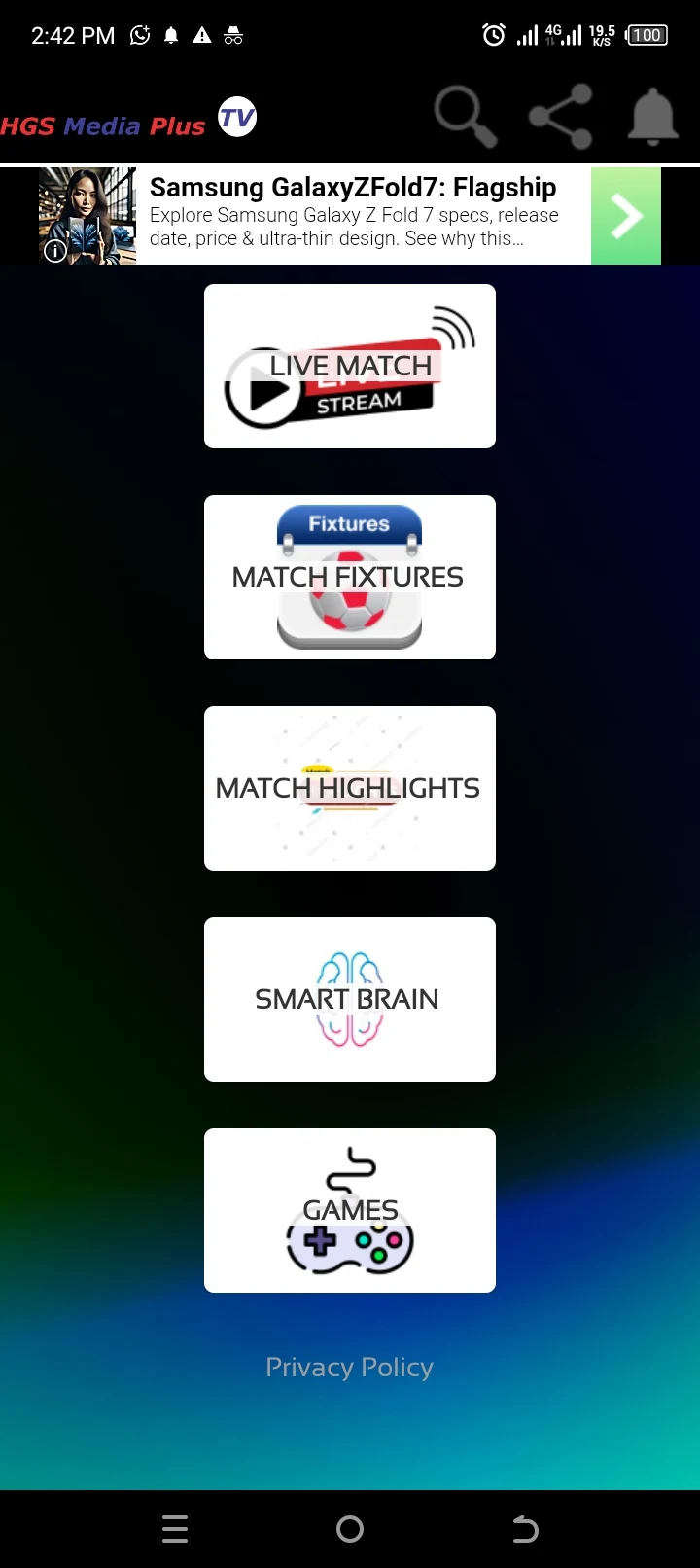 HGS Media PlusTV screenshot